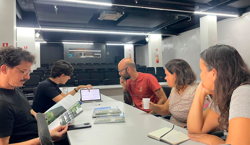 Câmara Temática de Patrimônio recebe arquitetos do escritório ArqBR para falar de Selo CAU/DF
